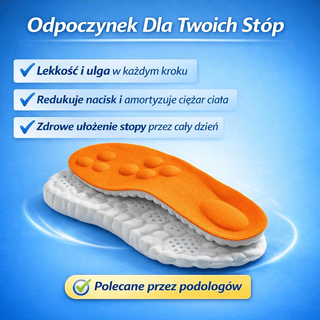 Wkładki amortyzujące rocięgno 41-46